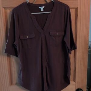 Sonoma Women's Deep Purple Blouse
